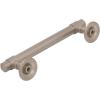 Amerock | Cabinet Pull | Golden Champagne | 5-1/16 inch (128 mm) Center to Center | Sea Grass | 1 Pack | Drawer Pull | Drawer Handle | Cabinet Hardware(Satin Nickel)