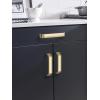 Amerock | Cabinet Pull | Golden Champagne | 7-9/16 inch (192 mm) Center to Center | Concentric | 1 Pack | Drawer Pull | Drawer Handle | Cabinet Hardware(Golden Champagne)