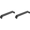 Amerock | Cabinet Pull | Golden Champagne | 7-9/16 inch (192 mm) Center to Center | Concentric | 1 Pack | Drawer Pull | Drawer Handle | Cabinet Hardware(Matte Black)