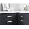 Amerock | Cabinet Pull | Golden Champagne | 7-9/16 inch (192 mm) Center to Center | Concentric | 1 Pack | Drawer Pull | Drawer Handle | Cabinet Hardware(Polished Nickel)