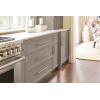 Amerock | Cabinet Pull | Golden Champagne/Black Chrome | 3-3/4 inch (96 mm) Center-to-Center | London | 1 Pack | Drawer Pull | Drawer Handle | Cabinet Hardware(Golden Champagne/Polished Chrome)