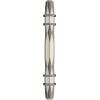 Amerock | Cabinet Pull | Golden Champagne/Black Chrome | 3-3/4 inch (96 mm) Center-to-Center | London | 1 Pack | Drawer Pull | Drawer Handle | Cabinet Hardware(Polished Nickel/Black Chrome)