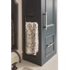 Amerock | Cabinet Pull | Marble White/Golden Champagne | 5-1/16 inch (128 mm) Center to Center | Carrione | 1 Pack | Drawer Pull | Drawer Handle | Cabinet Hardware | Zinc(Marble White/Black Bronze)