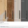 Amerock | Cabinet Pull | Matte Black | 3 inch (76 mm) Center to Center | Everyday Heritage | 1 Pack | Drawer Pull | Drawer Handle | Cabinet Hardware(Matte Black)
