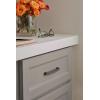 Amerock | Cabinet Pull | Matte Black | 3-3/4 inch (96 mm) Center-to-Center | Rift | 1 Pack | Drawer Pull | Cabinet Handle | Cabinet Hardware(Matte Black)