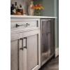 Amerock | Cabinet Pull | Matte Black | 5-1/16 inch (128 mm) Center-to-Center | Rockwell | 1 Pack | Drawer Pull | Drawer Handle | Cabinet Hardware