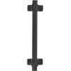 Amerock | Cabinet Pull | Matte Black | 5-1/16 inch (128 mm) Center-to-Center | Rockwell | 1 Pack | Drawer Pull | Drawer Handle | Cabinet Hardware
