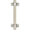 Amerock | Cabinet Pull | Matte Black | 6-5/16 inch (160 mm) Center-to-Center | Rockwell | 1 Pack | Drawer Pull | Drawer Handle | Cabinet Hardware(Silver Champagne)
