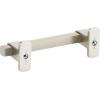 Amerock | Cabinet Pull | Matte Black | 6-5/16 inch (160 mm) Center-to-Center | Rockwell | 1 Pack | Drawer Pull | Drawer Handle | Cabinet Hardware(Silver Champagne)