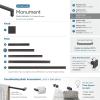 Amerock | Cabinet Pull | Oil Rubbed Bronze | 3-3/4 inch (96 mm) Center to Center | Monument | 1 Pack | Drawer Pull | Drawer Handle | Cabinet Hardware