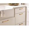 Amerock | Cabinet Pull | Oil Rubbed Bronze | 8-13/16 inch (224 mm) Center-to-Center | Monument | 1 Pack | Drawer Pull | Cabinet Handle | Cabinet Hardware(Champagne Bronze)
