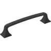 Amerock | Cabinet Pull | Polished Chrome | 3-3/4 inch (96 mm) Center-to-Center | Ville | 1 Pack | Drawer Pull | Cabinet Handle | Cabinet Hardware(Matte Black)