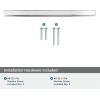 Amerock | Cabinet Pull | Polished Nickel | 6-5/16 inch (160 mm) Center to Center | Monument | 1 Pack | Drawer Pull | Drawer Handle | Cabinet Hardware