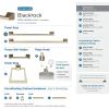 Amerock | Golden Champagne | Blackrock | 5 Piece | Bathroom Accessories Set