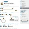 Amerock | Golden Champagne | Highland Ridge | Towel Bar | 24 inch (610 mm) | 4 Piece | Bathroom Accessories Set