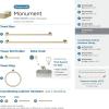 Amerock | Golden Champagne | Monument | Towel Bar | 24 inch (610 mm) | 4 Piece | Bathroom Accessories Set