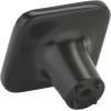 Amerock | Kitchen Cabinet Knob | Matte Black | 1-3/16 in (30 mm) | Jolene | 1 Pack | Furniture Hardware | Bathroom Drawer Knob| Dresser Drawer Handle | Cabinet Pull(Matte Black)