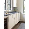 Amerock | Kitchen Cabinet Pull | Golden Champagne | 6-5/16 in (160 mm) Center-to-Center | Bronx | 1 Pack | Furniture Hardware | Cabinet Handle | Bathroom Drawer Pull(Polished Nickel/Golden Champagne)
