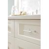 Amerock | Kitchen Cabinet Pull | Golden Champagne | 6-5/16 in (160 mm) Center-to-Center | Bronx | 1 Pack | Furniture Hardware | Cabinet Handle | Bathroom Drawer Pull(Polished Nickel/Stainless Steel)