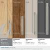 Amerock | Kitchen Cabinet Pull | Golden Champagne | 6-5/16 in (160 mm) Center-to-Center | Bronx | 1 Pack | Furniture Hardware | Cabinet Handle | Bathroom Drawer Pull(Satin Nickel)