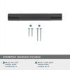 Amerock | Kitchen Cabinet Pull | Golden Champagne | 6-5/16 in (160 mm) Center-to-Center | Bronx | 1 Pack | Furniture Hardware | Cabinet Handle | Bathroom Drawer Pull(Black Bronze)