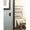 Amerock | Wall Plate | Black Bronze | 1 Toggle Switch Plate Cover | Mulholland | 1 Pack | Light Switch Cover(Black Bronze)