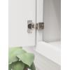 Amerock 2 Pack 1-1/4 inch Overlay Soft-Closing Compact Concealed Hinge for Face Frame Cabinet, 105-degree Opening Angle with 3-Way adjustability(1-1/4 Inch Overlay)