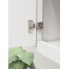 Amerock 2 Pack 1-1/4 inch Overlay Soft-Closing Compact Concealed Hinge for Face Frame Cabinet, 105-degree Opening Angle with 3-Way adjustability(3/4 Inch Overlay)