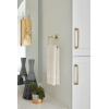 Amerock BH26541BBZ | Golden Champagne Towel Ring | 6-7/16 in (164 mm) Length Towel Holder | Arrondi | Hand Towel Holder for Bathroom Wall | Small Kitchen | Bath Accessories