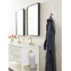Amerock BH26541CZ | Champagne Bronze Towel Ring | 6-7/16 in (164 mm) Length Towel Holder | Arrondi | Hand Towel Holder for Bathroom Wall | Small Kitchen | Bath Accessories