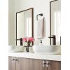 Amerock BH26541ORB | Oil Rubbed Bronze Towel Ring | 6-7/16 in (164 mm) Length Towel Holder | Arrondi | Hand Towel Holder for Bathroom Wall | Small Kitchen | Bath Accessories