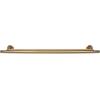 Amerock BH26545BBZ Arrondi 24 in (610 mm) Double Towel-Bar in Brushed Bronze/Golden Champagne