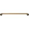 Amerock BH26545BBZ Arrondi 24 in (610 mm) Double Towel-Bar in Brushed Bronze/Golden Champagne
