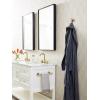 Amerock BH26546MB | Matte Black Towel Bar | 9 in (229 mm) Towel Rack | Arrondi | Bathroom Towel Holder | Bathroom Hardware | Bath Accessories(Champagne Bronze)