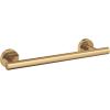 Amerock BH26546MB | Matte Black Towel Bar | 9 in (229 mm) Towel Rack | Arrondi | Bathroom Towel Holder | Bathroom Hardware | Bath Accessories(Champagne Bronze)