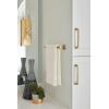 Amerock BH26546MB | Matte Black Towel Bar | 9 in (229 mm) Towel Rack | Arrondi | Bathroom Towel Holder | Bathroom Hardware | Bath Accessories(Golden Champagne)