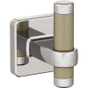 Amerock BH26615PNSS | Polished Nickel/Stainless Steel Towel Bar | 24 in (610 mm) Towel Rack | Esquire | Bathroom Towel Holder | Bathroom Hardware | Bath Accessories(Polished Nickel/Golden Champagne)