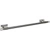 Amerock BH26615PNSS | Polished Nickel/Stainless Steel Towel Bar | 24 in (610 mm) Towel Rack | Esquire | Bathroom Towel Holder | Bathroom Hardware | Bath Accessories(Polished Nickel/Gunmetal)