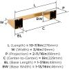 Amerock BH36003CZ | Champagne Bronze Towel Bar | 18 in (457 mm) Towel Rack | Blackrock | Bathroom Towel Holder | Bathroom Hardware | Bath Accessories(Champagne Bronze)