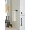 Amerock BH36003CZ | Champagne Bronze Towel Bar | 18 in (457 mm) Towel Rack | Blackrock | Bathroom Towel Holder | Bathroom Hardware | Bath Accessories(Matte Black)