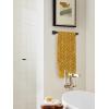 Amerock BH36003CZ | Champagne Bronze Towel Bar | 18 in (457 mm) Towel Rack | Blackrock | Bathroom Towel Holder | Bathroom Hardware | Bath Accessories(Oil Rubbed Bronze)