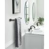 Amerock BH3601426 | Chrome Towel Bar | 24 in (610 mm) Towel Rack | Highland Ridge | Bathroom Towel Holder | Bathroom Hardware | Bath Accessories(Oil Rubbed Bronze)