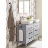 Amerock BH36024BBZ | Golden Champagne Towel Bar | 24 in (610 mm) Towel Rack | Mulholland | Bathroom Towel Holder | Bathroom Hardware | Bath Accessories(Oil Rubbed Bronze)