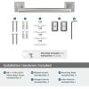 Amerock BH36024BBZ | Golden Champagne Towel Bar | 24 in (610 mm) Towel Rack | Mulholland | Bathroom Towel Holder | Bathroom Hardware | Bath Accessories(Polished Nickel)