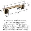 Amerock BH36034CZ | Champagne Bronze Towel Bar | 24 in (610 mm) Towel Rack | Revitalize | Bathroom Towel Holder | Bathroom Hardware | Bath Accessories(Golden Champagne)