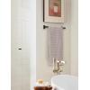 Amerock BH36050MB | Matte Black Double Robe Hook | 2-15/16 in. (75 mm) Length Towel Holder | Davenport | Towel Hook for Bathroom | Bathroom Hardware | Bath Accessories(Oil Rubbed Bronze)