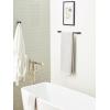 Amerock BH36081BBZ | Golden Champagne Single Post Toilet Paper Holder | 5-7/8 in. (149 mm) Length Toilet Tissue Holder | Monument | Bath Tissue Holder | Bathroom Hardware | Bath Accessories(Oil Rubbed Bronze)