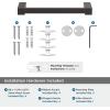 Amerock BH36081BBZ | Golden Champagne Single Post Toilet Paper Holder | 5-7/8 in. (149 mm) Length Toilet Tissue Holder | Monument | Bath Tissue Holder | Bathroom Hardware | Bath Accessories(Oil-rubbed Bronze)