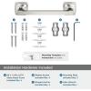 Amerock BH36091CZ | Champagne Bronze Single Post Toilet Paper Holder | 7-1/16 in. (179 mm) Length Toilet Tissue Holder | Stature | Bath Tissue Holder | Bathroom Hardware | Bath Accessories(Polished Nickel)