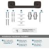Amerock BH36091CZ | Champagne Bronze Single Post Toilet Paper Holder | 7-1/16 in. (179 mm) Length Toilet Tissue Holder | Stature | Bath Tissue Holder | Bathroom Hardware | Bath Accessories(Oil-rubbed Bronze)
